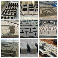 Machine automatique de fabrication de blocs en cendres volantes QT4-25 avec moteur pour pavés et briques pleines – Ventes et support d'installation au Sénégal