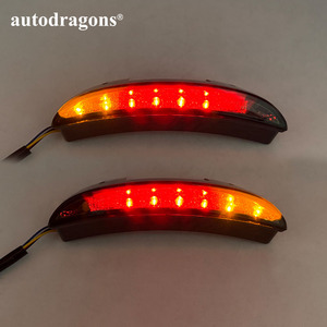 Feu arrière de moto intégré avec clignotants gauche et droit pour garde-boue arrière, compatible Touring Sportster XL 883 1200 - Product Image 3