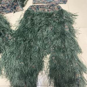 חליפת קאמו ג 'יללי דיגיטלית ירוקה 5 ב 1 הלבשה הסוואה לגברים ילדים - Product Image 3