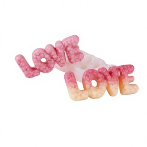 Moule à gâteau en silicone en forme de lettre d'amour - Moule DIY pour pâtisserie, bonbons et bougies, résistant au four, <span class=keywords><strong>formes</strong></span> <span class=keywords><strong>géométriques</strong></span> - Product Image 2