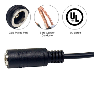 צמת חוטי שמע בהתאמה אישית באיכות גבוהה עם חיבורים וקצה פתוח - מתוצרת סין לחיבורי מכשירים - Product Image 2