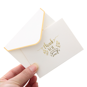 Cartões de Agradecimento Personalizados para Empresas, Cartões de Agradecimento Luxuosos com Impressão em Relevo para Pequenas Empresas - Product Image 3