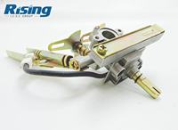 Katup Kompor Gas Tekanan Rendah Pembakar Wok Katup Pengaman Memasak Api Besar Permukaan Besi Cor Pengapian Manual Pilot Elektrik