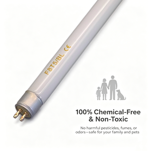 Collesun Ampoule UV T5 8W 12 pouces 365nm de remplacement pour pièges à mouches collants, moustiques, moucherons, mouches à fruits, Aedes, anti-insectes d'intérieur non toxiques - Product Image 3