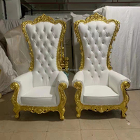 Chaise de trône de mariage économique et durable pour la mariée et le marié, pour les fêtes de mariage