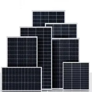 Small Size Mini Solar Panel 5w-100w 6v 12v 18v 15w 20w 30w 40w 50 Watt Custom Panel Solar