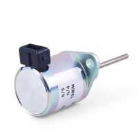 Válvula Solenoide de Paro Eléctrico del Motor E6820-60011 E6850-60012 Compatible con Tractores Kioti DK35 DK40 DK45 DK50 DK55 DS3510