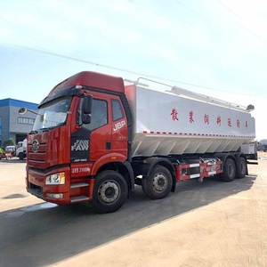 Camión de Transporte de Alimentos para Animales FAW 8x4, Camión de Transporte de Forraje a Granel para Granjas de Pollos, Ganado, Cerdos y Aves de Corral - Product Image 4