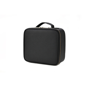 ZENOS High Quality <b>LED</b> <b>Mirror</b>-equipped <b>Makeup</b> Bag for Women Portable Multi-zone Storage Bag - Product Image 2