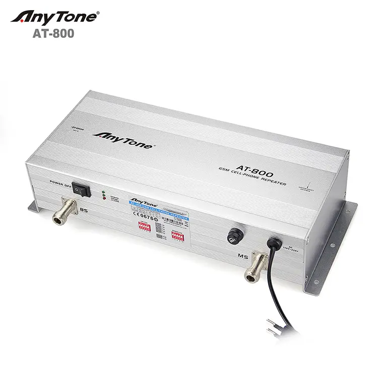 Anytone amplificador de sinal móvel at-800, 4g, sinal de celular, impulsionador de rede