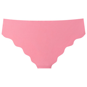 Lingerie ultra-fine sans couture en une seule pièce pour femmes, culottes mi-hanches ondulées, couleur nude, sport, fitness, disponible en grandes tailles - Product Image 5