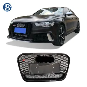 Parrilla delantera de piezas de carrocería de coche para Audi A6 RS6 Style Grille 2013 2014 2015