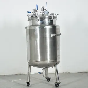 100L - 1000L Pilot Reflux Reactor Agitated Stainless Steel Explosion Proof Jacketed Reactor