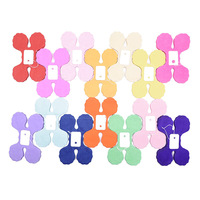 Guirlandes de fleurs en papier 3D trèfle à quatre feuilles à suspendre, décorations de fête, mariage, plafond, mur, vitrine, vente en gros