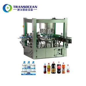 Rotary automatic OPP hot melt glue label automatic labeling machine round bottle 12000 BPH