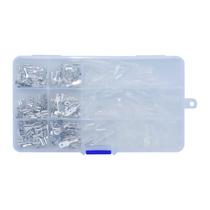 2.8mm 4.8mm 6.3mm crimps mùa xuân WHIT khóa + Vỏ bọc đồng kết nối chèn nữ cắm lạnh-ép khối thiết bị đầu cuối - Product Image 4