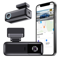 Caméra de tableau de bord double K801 du fabricant, 2K+1080P, WiFi, enregistrement en boucle TS Stream, dashcam simple 4K