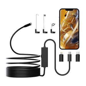Industrial Endoscope 8mm 1M Pixel 8 LEDs Adjustable Brightness For Auto Repair Pipeline Aviation - Product Image 2