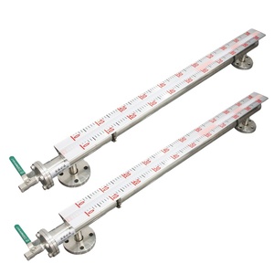 Professioneller Magnetischer Schwimmer-Füllstandsanzeiger aus Edelstahl |   HART 4-20mA Signal |   Industrielle Tankfüllstandmessung - Product Image 1