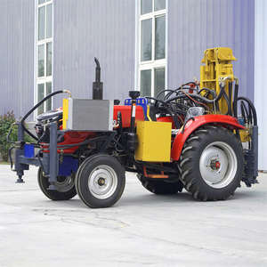 Appareil de forage Machine d'essai SPT Remorque Véhicule Chenille Puits d'eau Machine de forage souterrain Machine de forage de trou d'alésage d'eau - Product Image 1