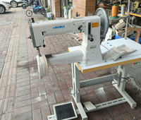 Machine à coudre industrielle JUKI TSC-411U à point noué, 1 aiguille, avec grande tourelle, pour cuir, à vendre
