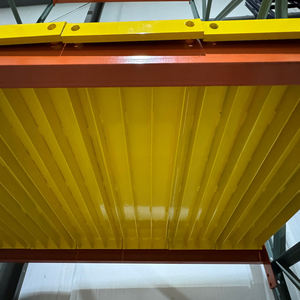 Rak penyimpanan gudang tugas berat sistem Drop-Over baja dek Panel logam Decking - Product Image 5