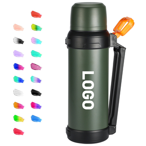 2500ML <span class=keywords><strong>Pot</strong></span> sous vide de grande capacité en acier inoxydable Bouteille d'eau isolée <span class=keywords><strong>Pot</strong></span> de voyage avec poignée - Product Image 3