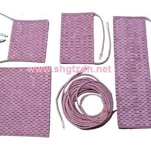 PWHT Industrial Preheating Pink Electric Flexible Ceramic Heating Pad Ceramic Pad Heater