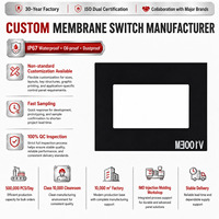 Diseño Gráfico Personalizado de Membrana Táctil para Panel de Control de Dispositivos Electrónicos, Teclado Táctil para Máquina de Impresión
