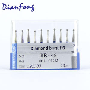 BR-46 בינוני חצץ עגול FG גבוהה מהירות CE ISO מוסמך שיניים יהלום מקדח - Product Image 3