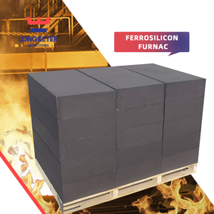 Briques réfractaires anticorrosives en graphite de haute pureté LKT, résistantes aux acides, pour four de fusion d'aluminium, haute réfractarité - Product Image 1