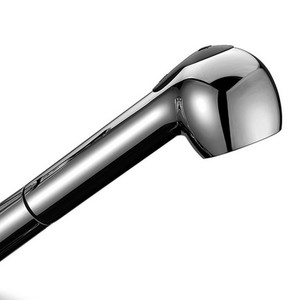 Mélangeur de cuisine Kam-110 à bec bas plaqué en alliage de zinc douche extractible robinet de cuisine rotatif contemporain en laiton certifié Cupc - Product Image 2