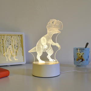 Lámpara Nocturna Eléctrica LED Contemporánea, Regalos Promocionales de San Valentín, Luces Creativas 3D Personalizadas, Ilusión LED Acrílica - Product Image 4