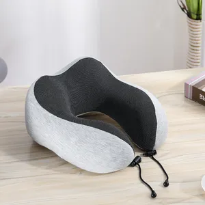 Ensemble de refroidissement multifonctionnel masque pour les yeux coussin de repose-cou 3 en 1 en forme de U oreiller de voyage en mousse à mémoire de forme pour avion