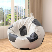 Nouveau ballon de Football forme pouf chaises Football relaxant paresseux pouf haute qualité moderne poufs chaise repose-pieds