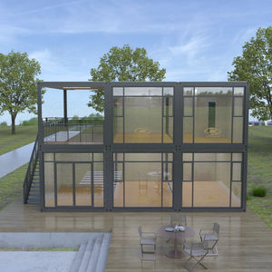 Maison conteneur préfabriquée de luxe en kit, avec salon et chambre, pour la vente en Algérie, Kerala, Porto Rico, Ouganda - Product Image 2