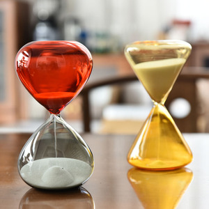 Trung Quốc nhà máy bán buôn tùy chỉnh nhỏ và kích thước lớn giờ kính 5 15 30 60 phút cát đồng hồ cát hiện đại đồng hồ cát hẹn giờ - Product Image 1