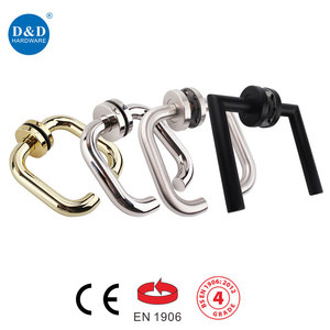 Manija de puerta tipo manivela <span class=keywords><strong>especial</strong></span> Manija de palanca hueca de acero inoxidable para puertas de metal de madera - Product Image 5