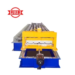 GalvanizedCoat Metal Tole Roof Tile Sheet Mill Roll Forming Machine For Sale Corrugated Rib R Panel RollForming Machine