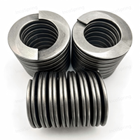 Glissière de cuvier en acier à ressorts hélicoïdaux doubles Inconel X750, résistante aux surtensions thermiques de la masse fondue superchauffée, 12000N, 60mm, 63mm, 36mm