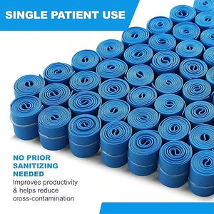 Torniquete Médico Desechable, Tamaño Estándar (1''*18''/2.5cm*45cm), Sin Látex, para Adultos y Niños - Primeros Auxilios - Product Image 5