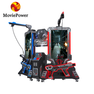 เครื่องเล่นเกมวีอาร์ในสวนสนุก แพลตฟอร์มวีอาร์สำหรับ 2 ผู้เล่น เครื่องจำลองความเป็นจริงเสมือน เกมอาร์เคด เครื่องเล่นเกมวีอาร์เพื่อความบันเทิง - Product Image 2