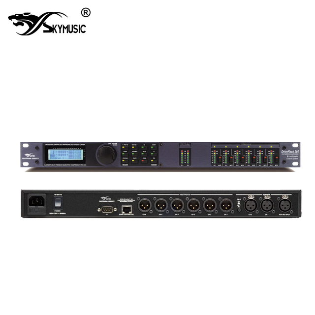 DriveRack 260 3 Input 6 Output Professional Audio Processor Speaker Management System Audio Crossover Equipment