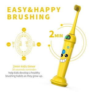 Vente en gros YASI 3 modes de fonctionnement Chargement USB brosse à dents sonique intelligente électrique pour enfants kits de blanchiment des dents - Product Image 2