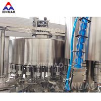 Ligne de production automatique de remplissage, de bouchage et d'emballage de bouteilles en PET pour jus, 10000 BPH, machine de remplissage de boissons