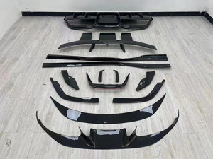 Nouveau kit carrosserie style NT pour Ferrari F8 en fibre de carbone sèche : Lame avant, jupes latérales, diffuseur arrière, spoiler et angle de carrosserie - Product Image 2