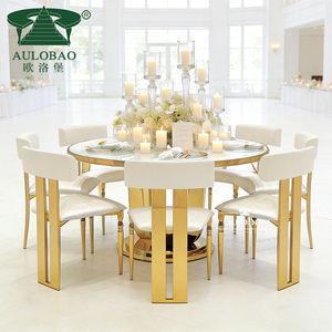 โต๊ะวางเค้กทรงกลมทำจากสแตนเลสสำหรับงานปาร์ตี้ - Product Image 5