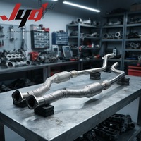 Tuyaux d'échappement Dodge Challenger 3.6 2009-2011 Système d'échappement en acier inoxydable Downpipes