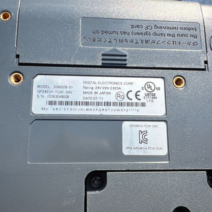 Écran tactile Schneider série GP2000 GP2401H-TC41-24V - Product Image 4