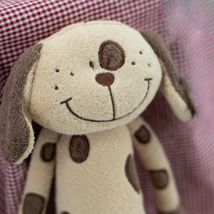 Peluche di Cane Sorridente Abbracciabile con Zampe Lunghe, Simpatico Cucciolo di Peluche per Bambini e Bambine - Product Image 3